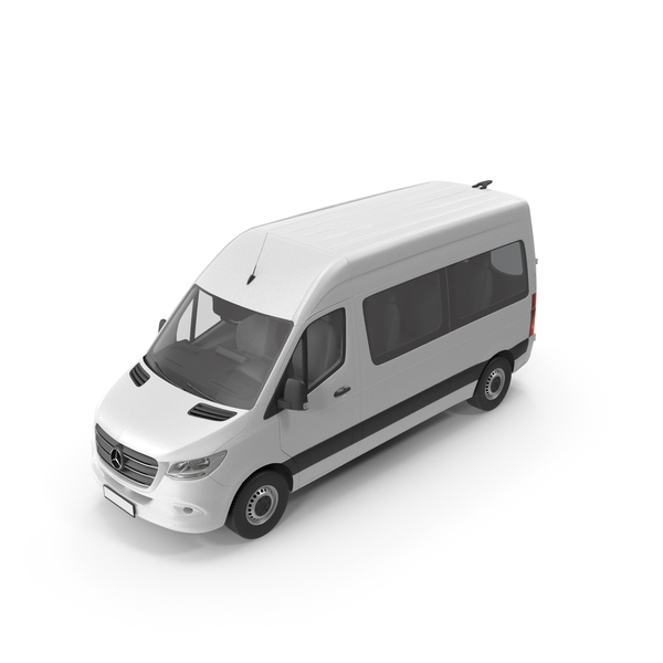 Sprinter Minibus L2H2 PNG & PSD Images Sprinter Minibus L2H2 PNG & PSD Images