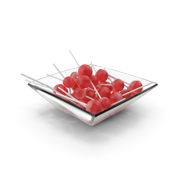 Lollipop: Square Bowl With Lollipops PNG & PSD Images Lollipop: Square Bowl With Lollipops PNG & PSD Images