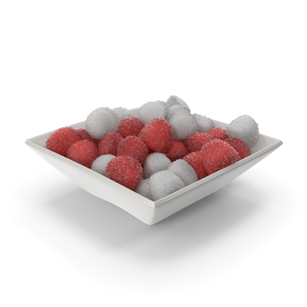 Gummy Bear: Square Bowl with Sugar Coated Candy PNG & PSD Images Gummy Bear: Square Bowl with Sugar Coated Candy PNG & PSD Images