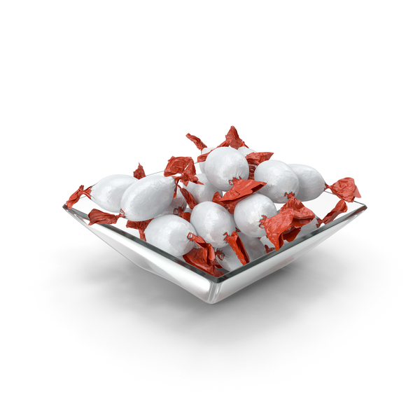 Square Bowl with Wrapped Small Chocolate Eggs PNG & PSD Images Square Bowl with Wrapped Small Chocolate Eggs PNG & PSD Images