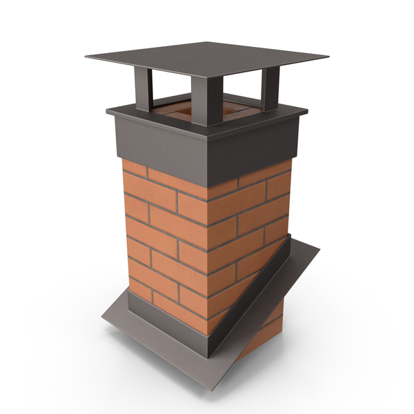 Square Brick Chimney Corner Base PNG & PSD Images