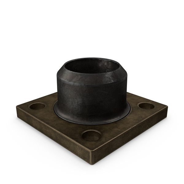 Hardware: Square Flange Steampunk PNG & PSD Images