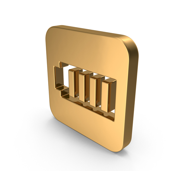 Square Gold Battery Full Icon PNG Images & PSDs for Download ...