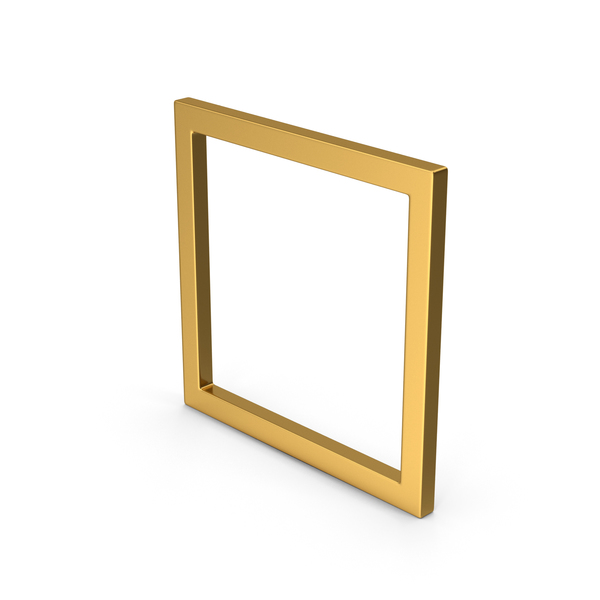 Cube: Square Gold PNG & PSD Images Cube: Square Gold PNG & PSD Images