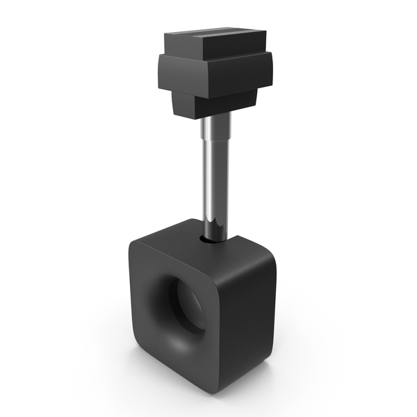 Lighting: Square LED Track Light Head PNG & PSD Images