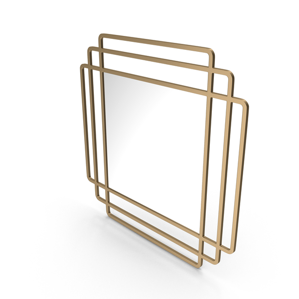 Square Mirror In A Metal Frame PNG & PSD Images Square Mirror In A Metal Frame PNG & PSD Images