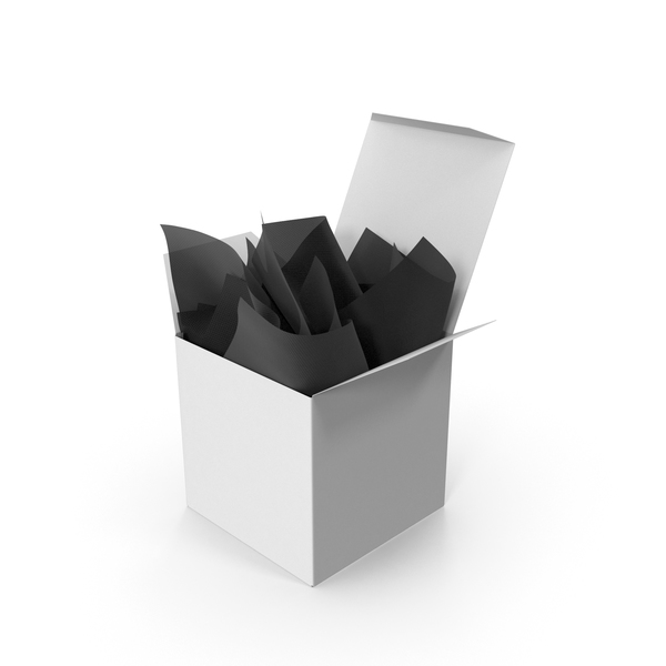 Square Packaging Box with Black Gift Paper PNG & PSD Images Square Packaging Box with Black Gift Paper PNG & PSD Images