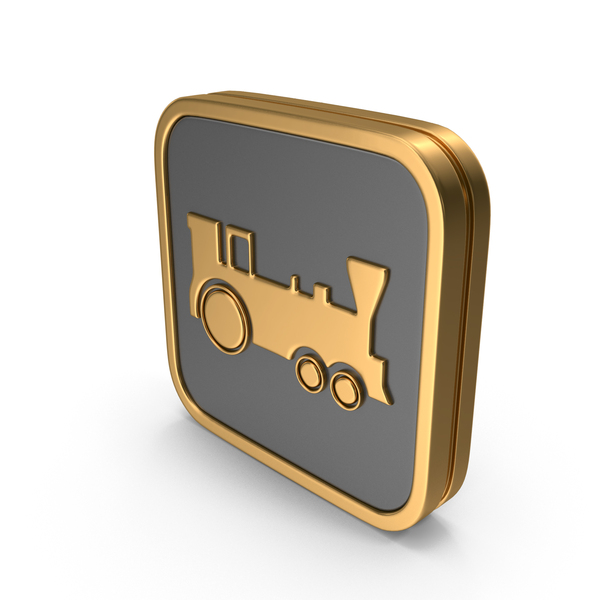 Symbols: Square Train Icon PNG & PSD Images