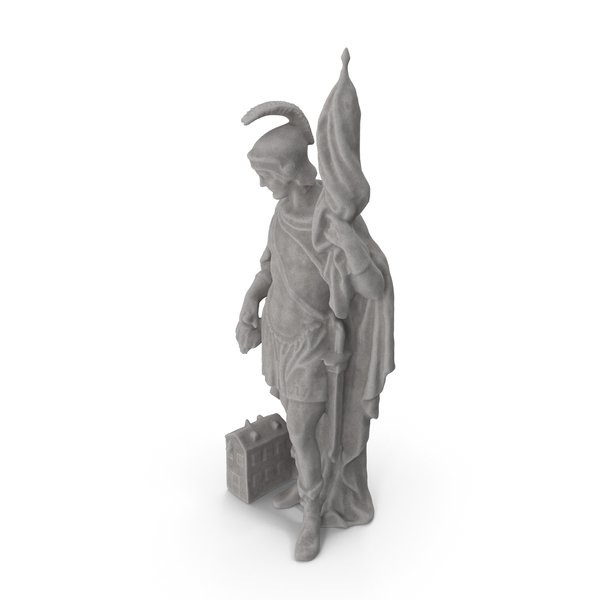 Woman: St. Florian Stone Statue PNG & PSD Images Woman: St. Florian Stone Statue PNG & PSD Images