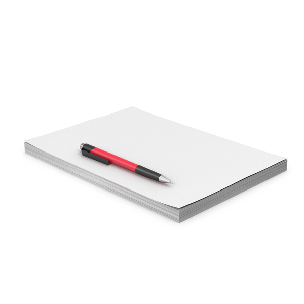 Stack Of A4 Paper With Red Pen PNG & PSD Images Stack Of A4 Paper With Red Pen PNG & PSD Images