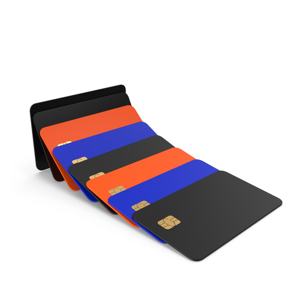 Credit Card: Stack Of Bank Cards PNG & PSD Images