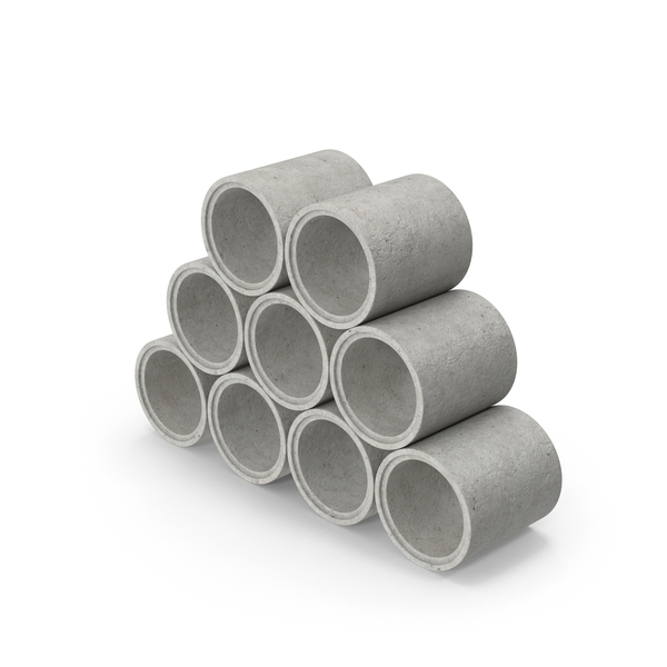 Plumbing Pipe: Stack Of Concrete Pipes PNG & PSD Images Plumbing Pipe: Stack Of Concrete Pipes PNG & PSD Images