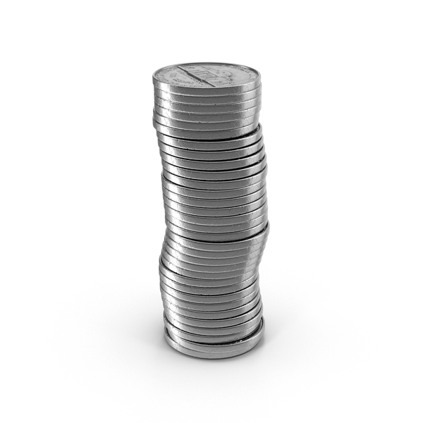 Nickel Coin: Stack of Nickels PNG & PSD Images
