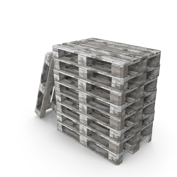 Pallet: Stack Of Old Wood Pallets PNG & PSD Images