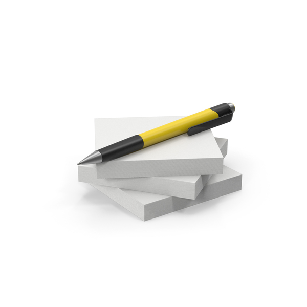 Marker: Stack Of Sticky Notes With Pen PNG & PSD Images Marker: Stack Of Sticky Notes With Pen PNG & PSD Images
