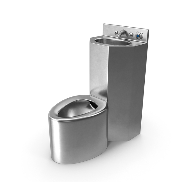 Stainless Steel Commode Toilet Basin Combination PNG & PSD Images Stainless Steel Commode Toilet Basin Combination PNG & PSD Images