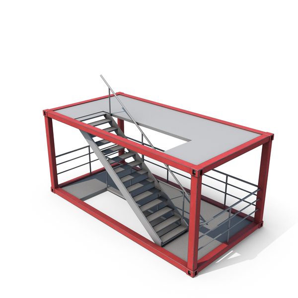 Portable Building: Stairs Container PNG & PSD Images Portable Building: Stairs Container PNG & PSD Images