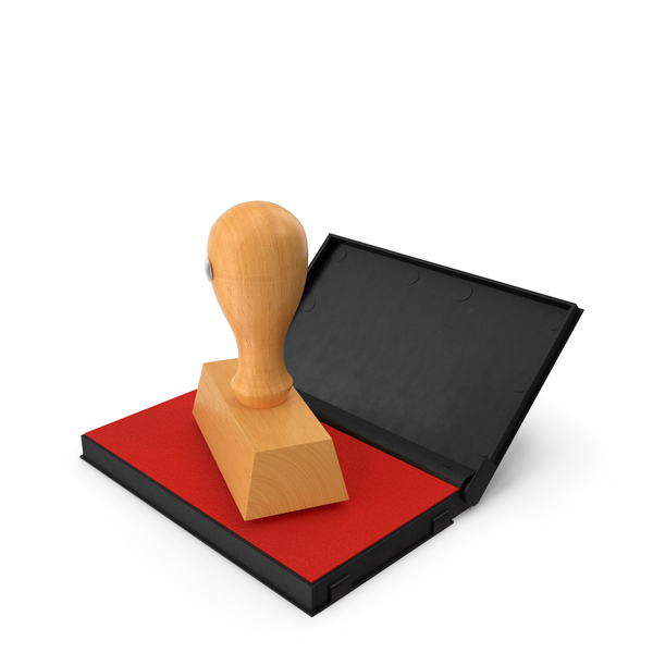 Rubber: Stamp with Wood Handle and Inkpad Approved PNG & PSD Images Rubber: Stamp with Wood Handle and Inkpad Approved PNG & PSD Images