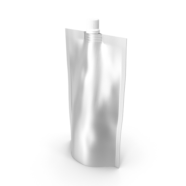 Food Container: Stand Up Silver Pouch PNG & PSD Images Food Container: Stand Up Silver Pouch PNG & PSD Images