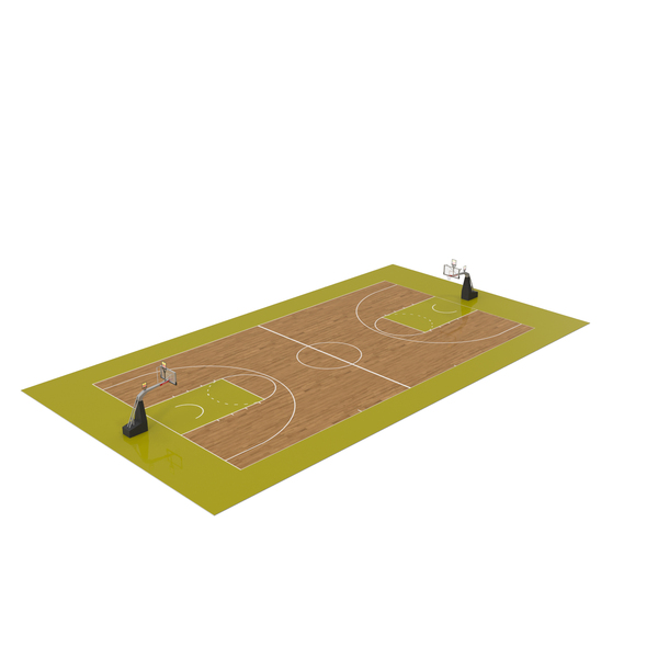 Standard Basketball Court PNG & PSD Images