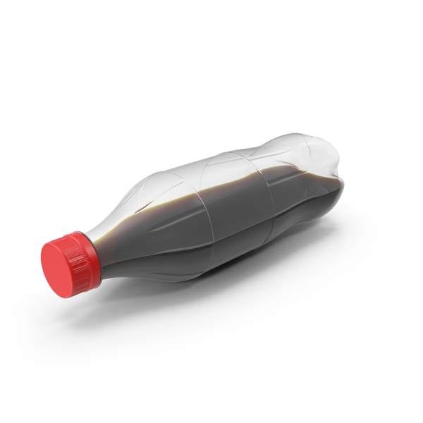 Standard Coke Bottle Overturned Red Cap PNG & PSD Images