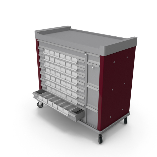 Medical Table: Standard Line 54 Bin Medication Cart With Key Lock PNG & PSD Images Medical Table: Standard Line 54 Bin Medication Cart With Key Lock PNG & PSD Images