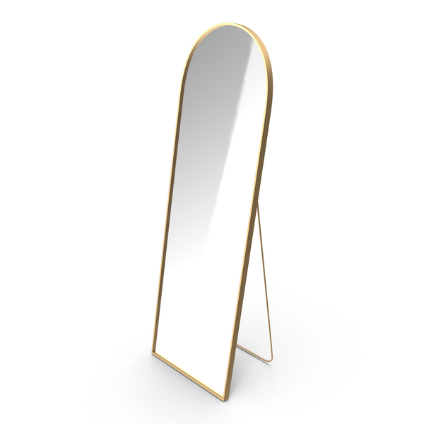 Standing Mirror Golden PNG & PSD Images Standing Mirror Golden PNG & PSD Images