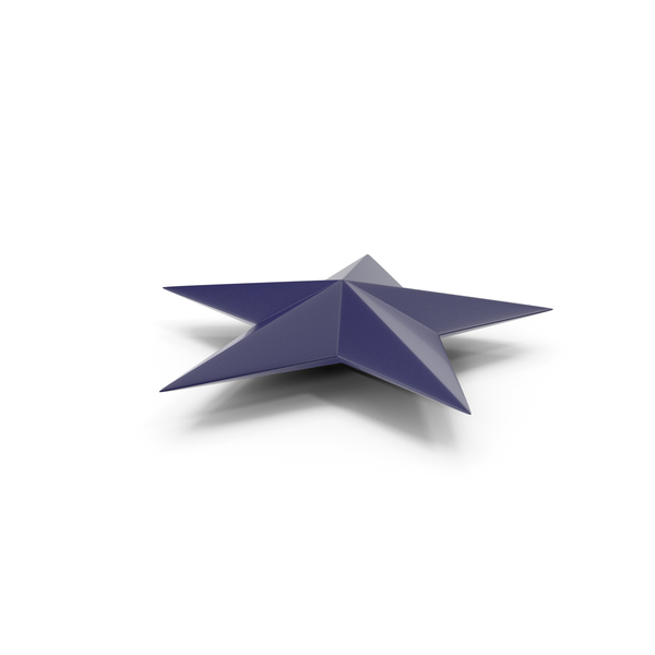 Symbol: Star Dark Blue PNG & PSD Images