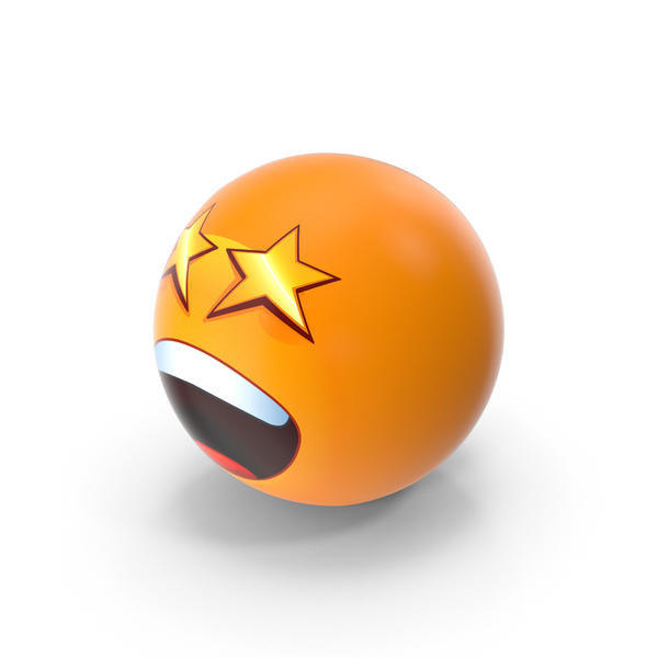 Facial Expression: Star Eyes Emoji PNG & PSD Images Facial Expression: Star Eyes Emoji PNG & PSD Images