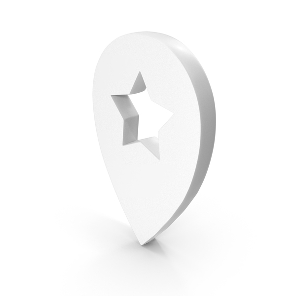 Symbols: Star Favorite Pin Navigate Locate PNG & PSD Images