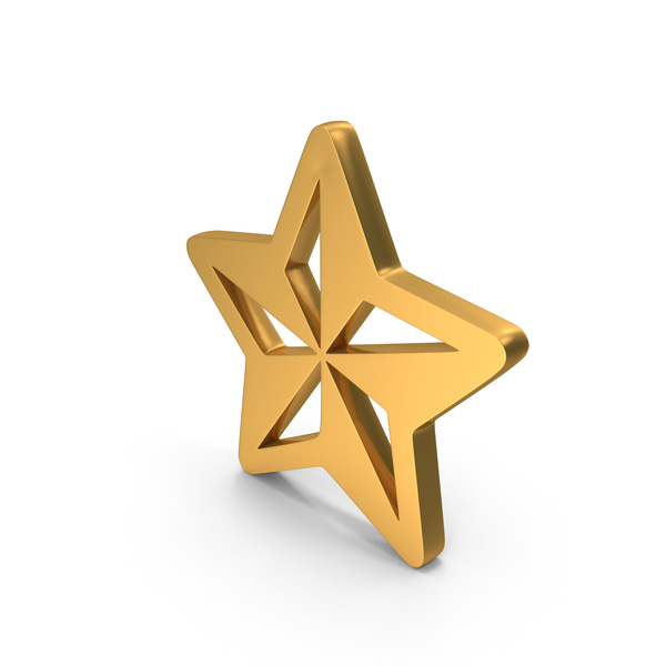 Star Gold PNG Images & PSDs for Download | PixelSquid - S119042794