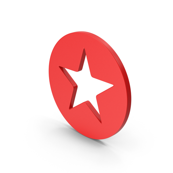Star Red Symbol PNG Images & PSDs for Download | PixelSquid - S116348990