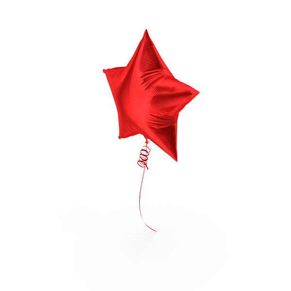 Balloons: Star Shape Balloon Red PNG & PSD Images Balloons: Star Shape Balloon Red PNG & PSD Images