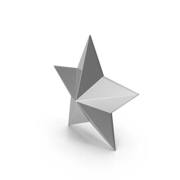 Star Silver PNG Images & PSDs for Download | PixelSquid - S118907143