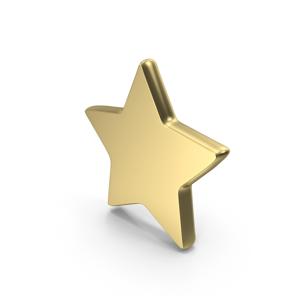 Star Symbol Gold PNG Images & PSDs for Download | PixelSquid - S118170239