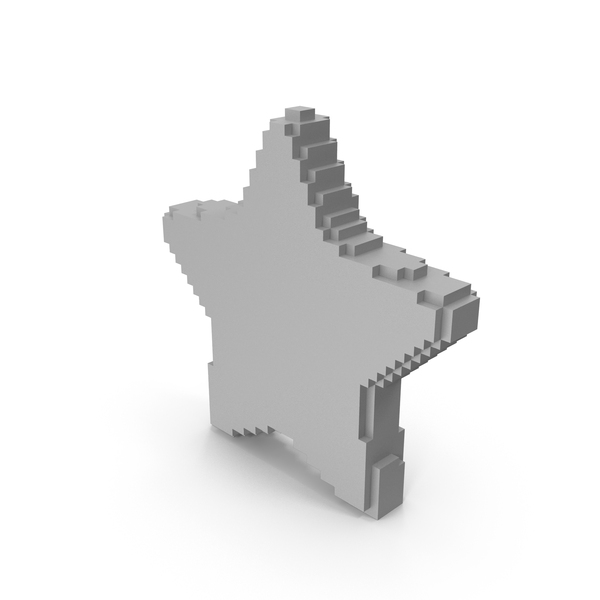 Symbols: Star Voxel PNG & PSD Images Symbols: Star Voxel PNG & PSD Images