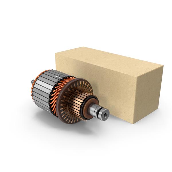 Electrostatic Generator: Starter Rotor With Package PNG & PSD Images