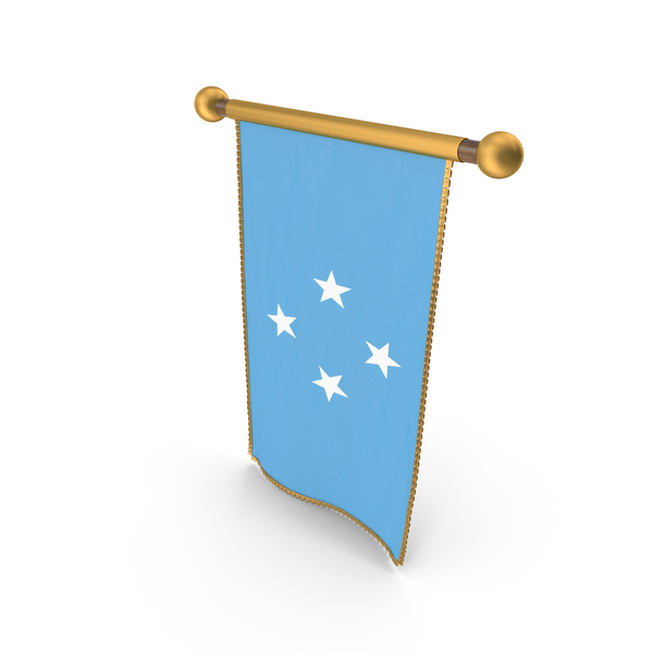 States of Micronesia Country Hanging Flag Design PNG & PSD Images States of Micronesia Country Hanging Flag Design PNG & PSD Images