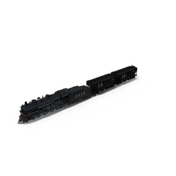 Steam Engine With Covered Hopper Cars PNG & PSD Images Steam Engine With Covered Hopper Cars PNG & PSD Images