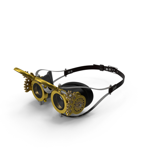 Goggles: Steampunk Glasses PNG & PSD Images Goggles: Steampunk Glasses PNG & PSD Images