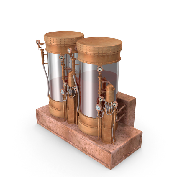 Machine Part: Steampunk Tank PNG & PSD Images Machine Part: Steampunk Tank PNG & PSD Images