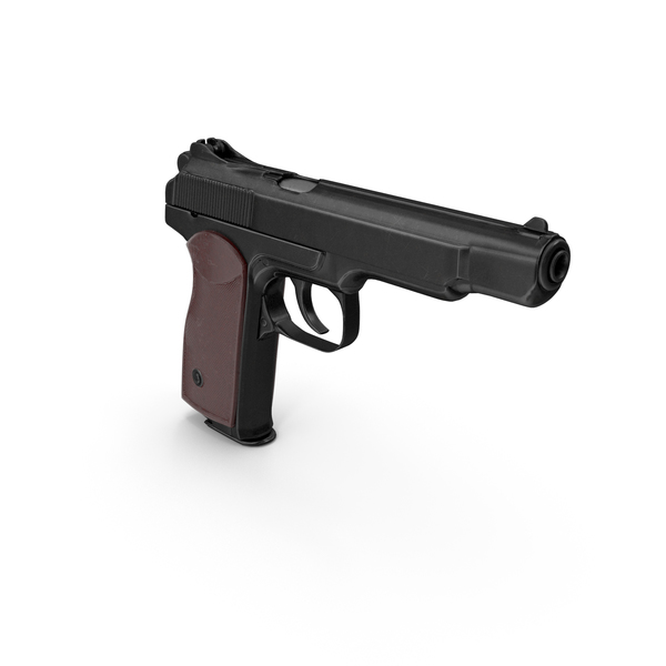 Semi Automatic: Stechkin Pistol APS PNG & PSD Images