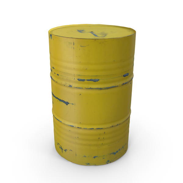 Steel Barrel (Yellow, Used) PNG & PSD Images Steel Barrel (Yellow, Used) PNG & PSD Images
