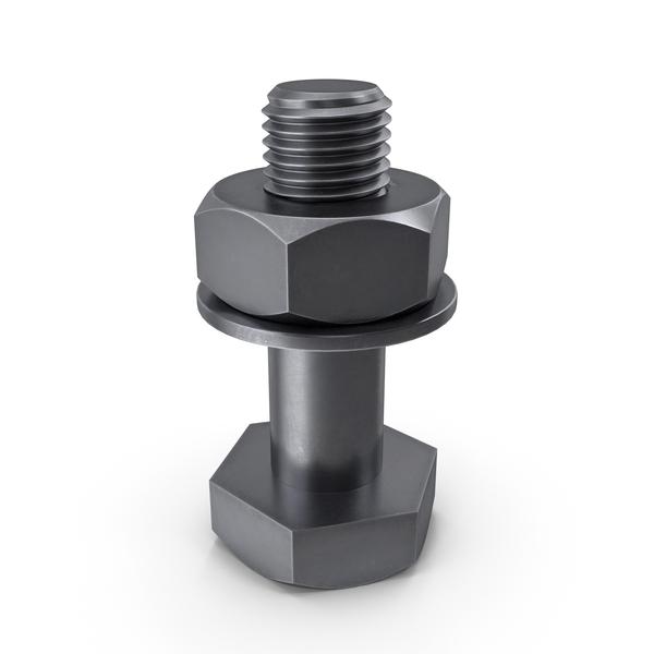 Steel Hex Bolt Set PNG & PSD Images Steel Hex Bolt Set PNG & PSD Images