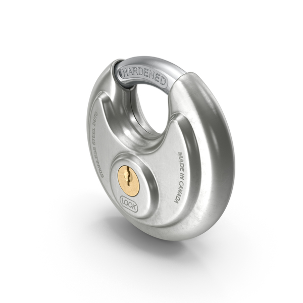 Combination: Steel Round Padlock PNG & PSD Images Combination: Steel Round Padlock PNG & PSD Images
