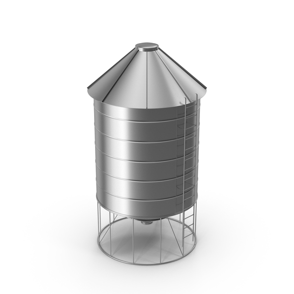 Steel Silo PNG Images & PSDs for Download | PixelSquid - S120977853