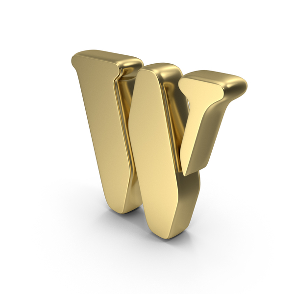 Language: Stencil Font W Gold PNG & PSD Images Language: Stencil Font W Gold PNG & PSD Images