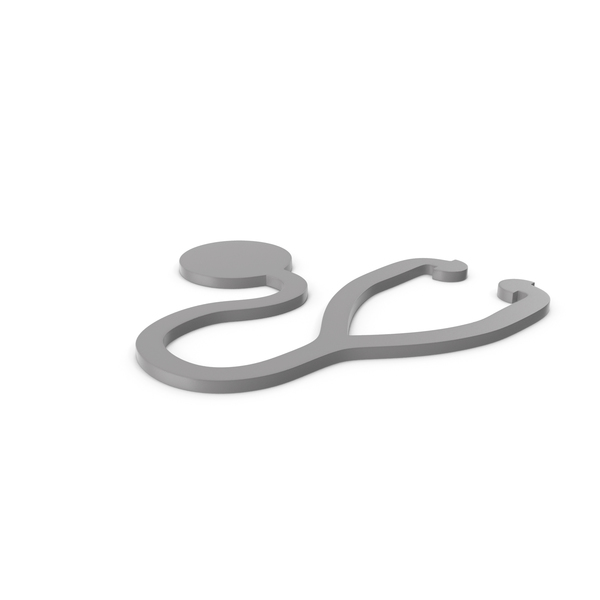 Logo: Stethoscope Grey Icon PNG & PSD Images