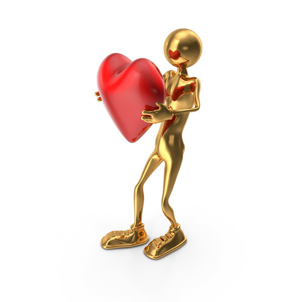 StickMan Carrying Heart PNG & PSD Images StickMan Carrying Heart PNG & PSD Images