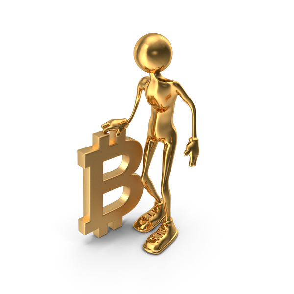 Stickman Holding Bitcoin PNG & PSD Images Stickman Holding Bitcoin PNG & PSD Images